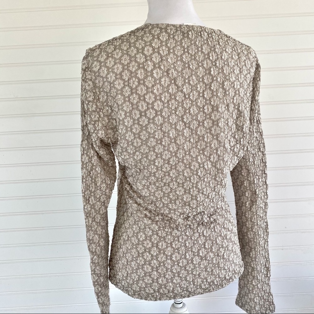 White House Black Market Blouse Size Large - Picture 4 of 10
